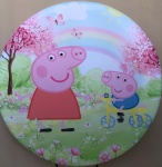 Peppa Pig Arco Iris Painel Redondo 150Cm - imagem 1