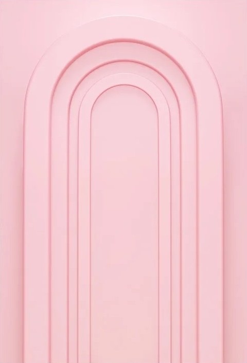 Portal Romano Arcos Rosa Claro Fundo Rosa Claro Vivo Painel Retangular 220X150Cm - FOCUSEVENTOSJATAI