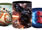 Star Wars Luke E Darth Vader Painel Redondo 150Cm - imagem 2