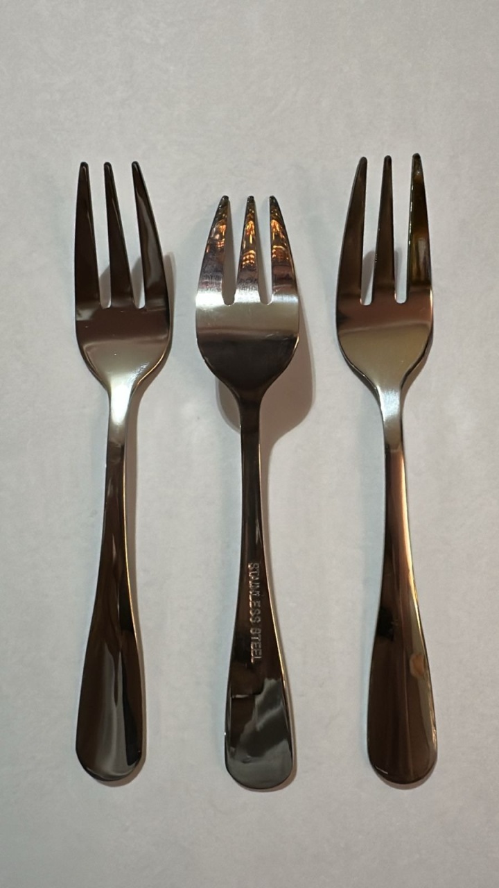 Garfo de Bolo/Pestico Stainless 3 Dentes - FOCUSEVENTOSJATAI