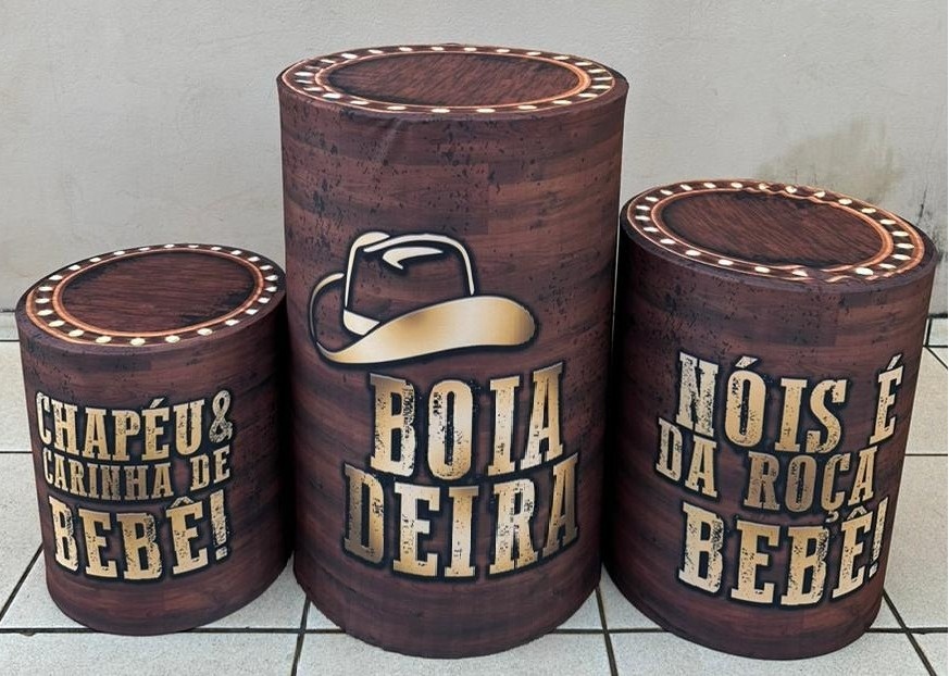 Country Festa Chapeu E Estrelas Luz Cilindr Redondo Pmg - FOCUSEVENTOSJATAI