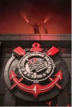 Futebol Corinthias 3D Painel Retangular 220X150Cm - imagem 1
