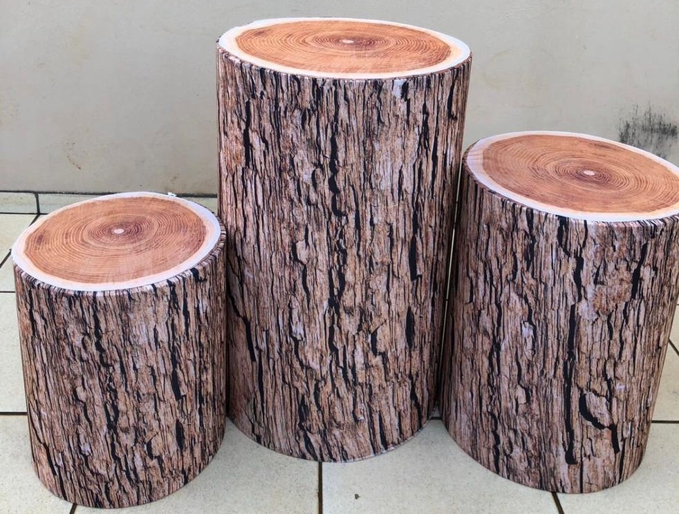 Tronco Pinus 01 Cilindro Redondo Pmg - FOCUSEVENTOSJATAI