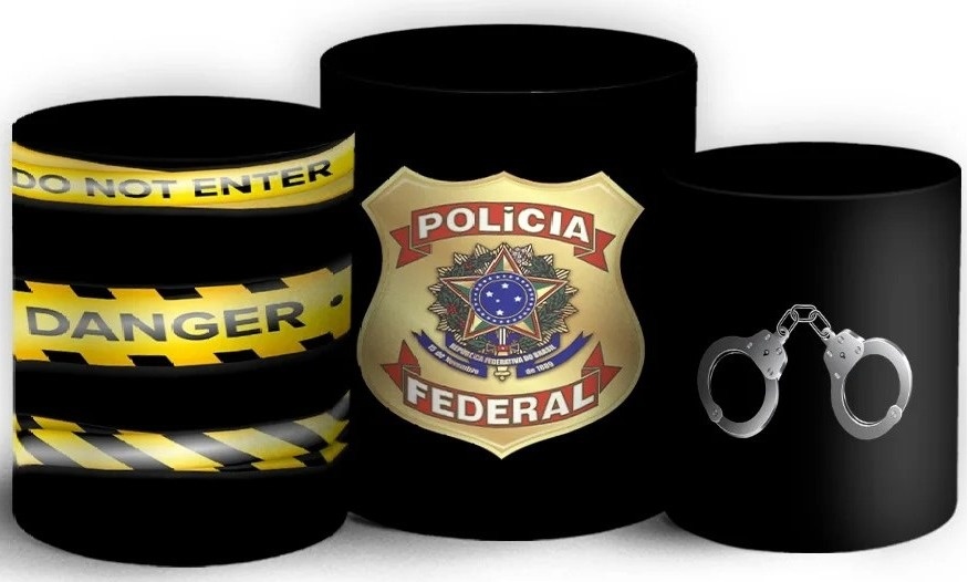 Policia Federal Cilindro Redondo Pmg - FOCUSEVENTOSJATAI