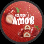 Morango Do Amor Painel Redondo 150Cm - imagem 1