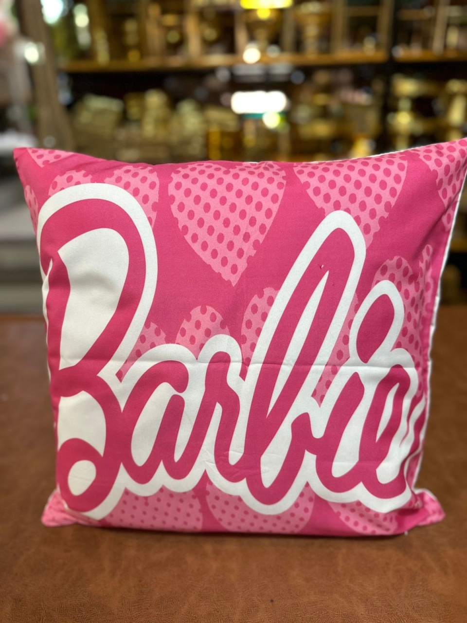 Almofada Barbie Rosa 01 40X40Xm - FOCUSEVENTOSJATAI