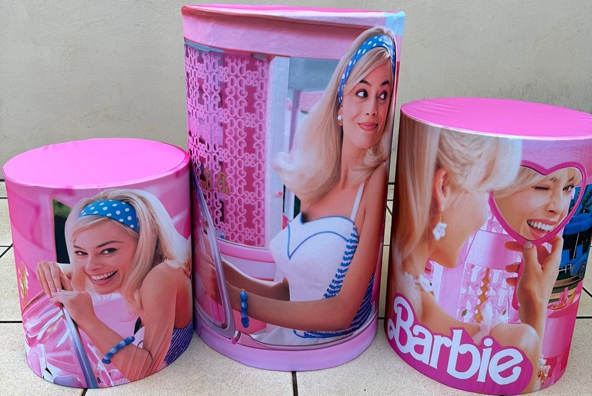 Barbie E Ken Real Carro Rosa Cilindro Redondo Pmg - FOCUSEVENTOSJATAI