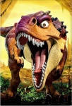 Dinossauro Jurassic Rex Bocao Painel Retangular 220X150Cm Fundo Preto Liso 11 - imagem 1