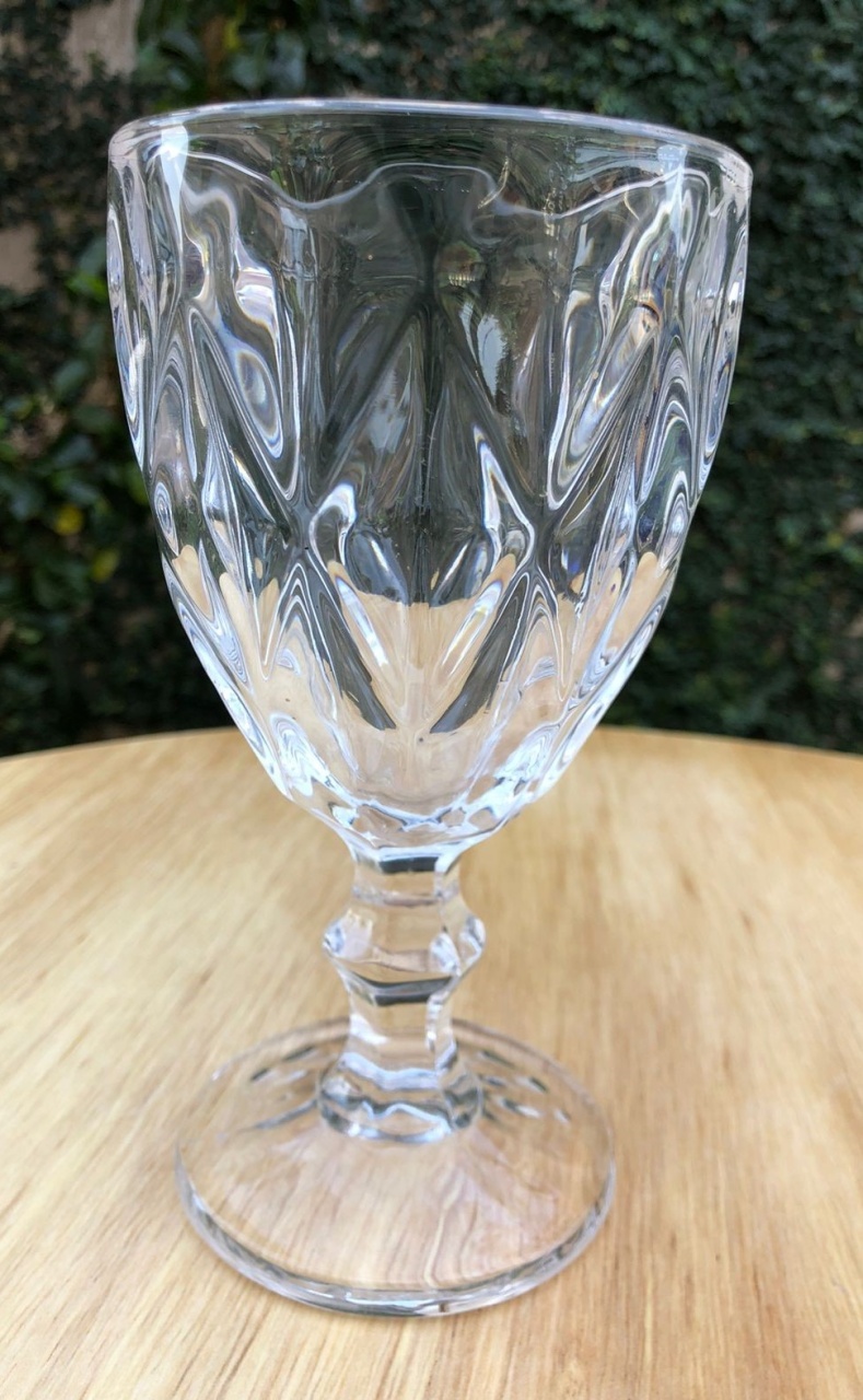 Taça Diamente Transparente 325Ml - FOCUSEVENTOSJATAI