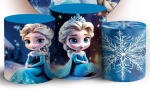 Frozen 3D Elza Estrela Congelante Cilindro Redondo Pmg - imagem 1