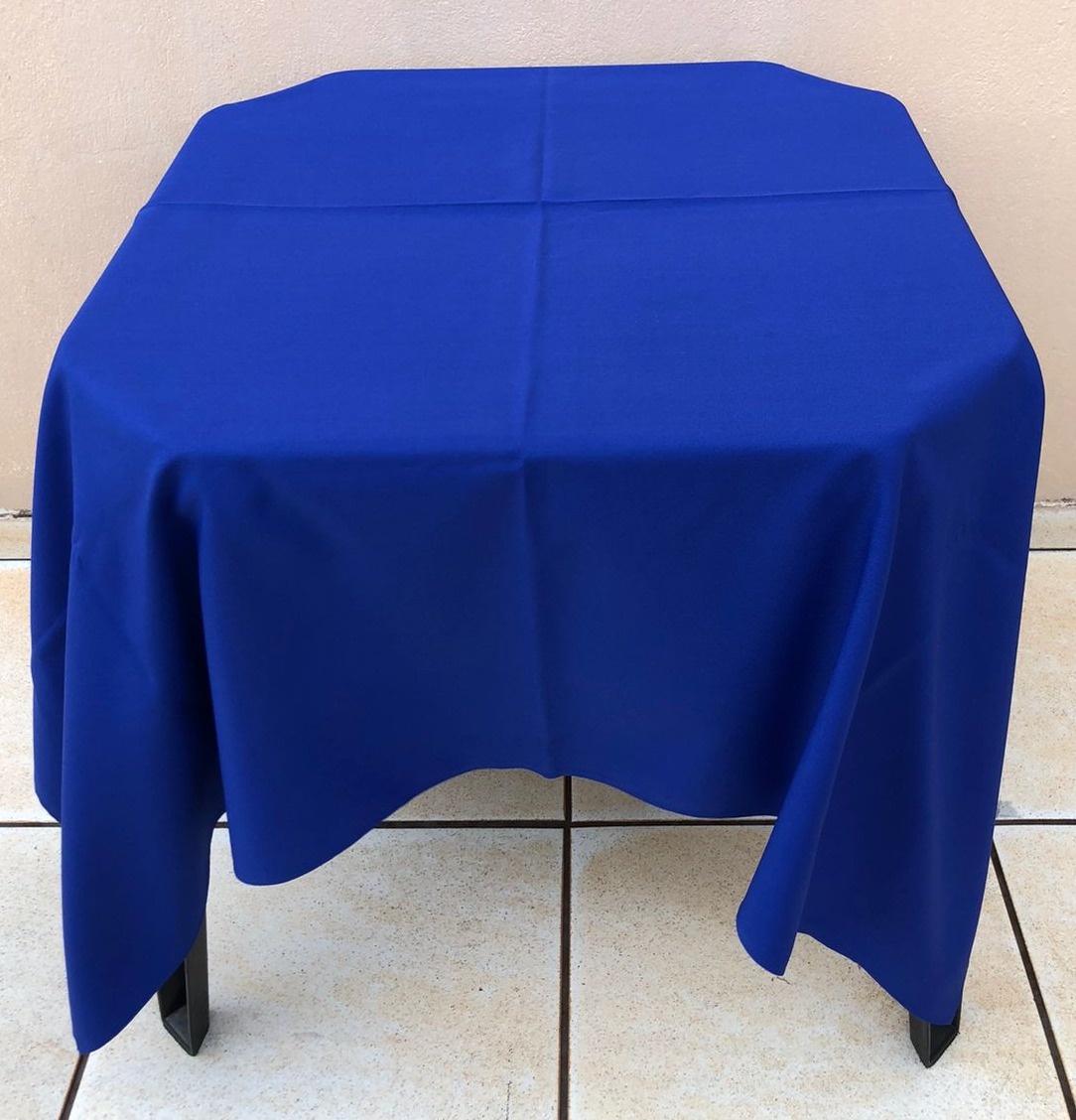 Forro Quadrado Azul Royal Oxford 140X140Cm - FOCUSEVENTOSJATAI