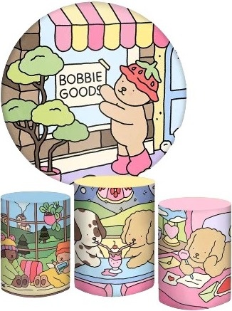 Bobbie Goods Painel Redondo 150Cm - FOCUSEVENTOSJATAI