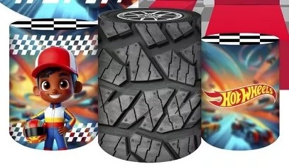 Hot Wheels 3D Curte Moreninho Pelezinho Cilindro Redondo Pmg - FOCUSEVENTOSJATAI