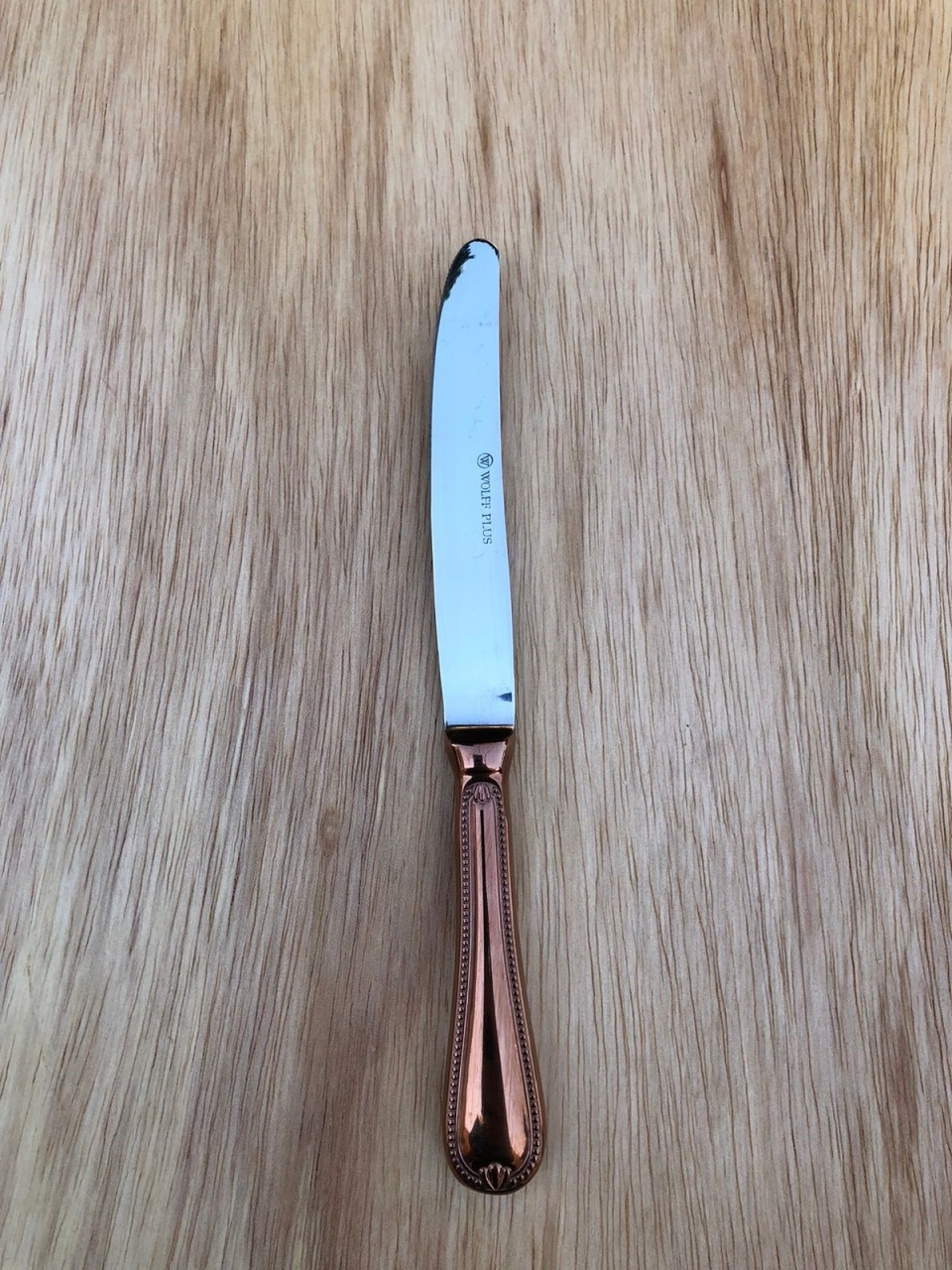 Faca de Mesa Geneve Rose Gold 24Cm - FOCUSEVENTOSJATAI