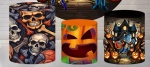 Halloween Familia Adamans Cilindro Redondo Pmg - imagem 1