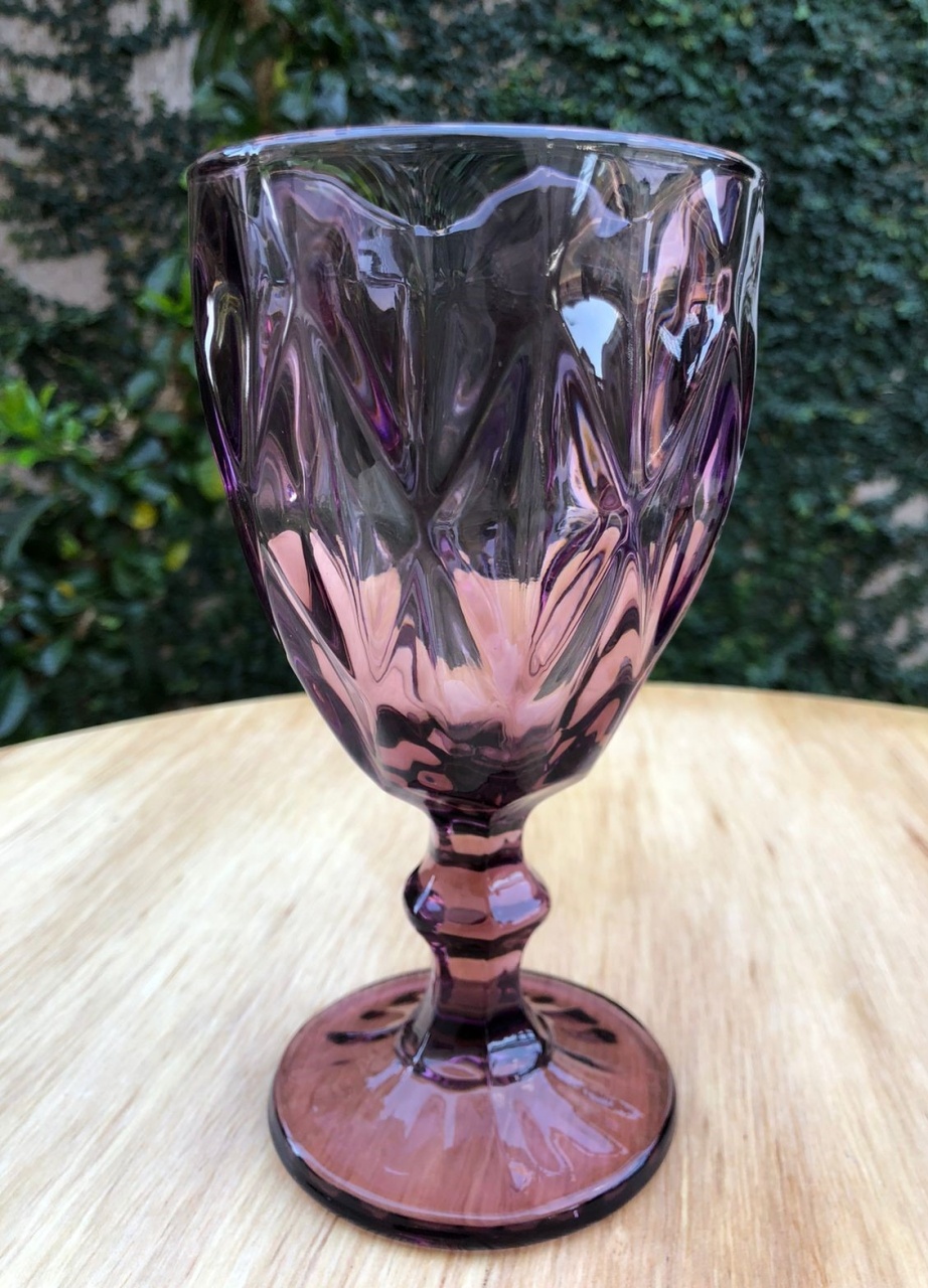 Taça Diamante Ameixa/Rose/Lilás Class 325Ml - FOCUSEVENTOSJATAI