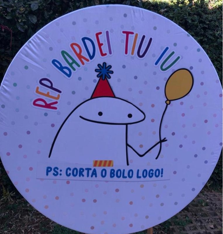 Bento Cake Rep Bardei Painel Redondo 150Cm - FOCUSEVENTOSJATAI
