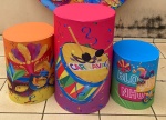 Carnaval Costela de Adao Cilindro Redondo Pmg - imagem 1