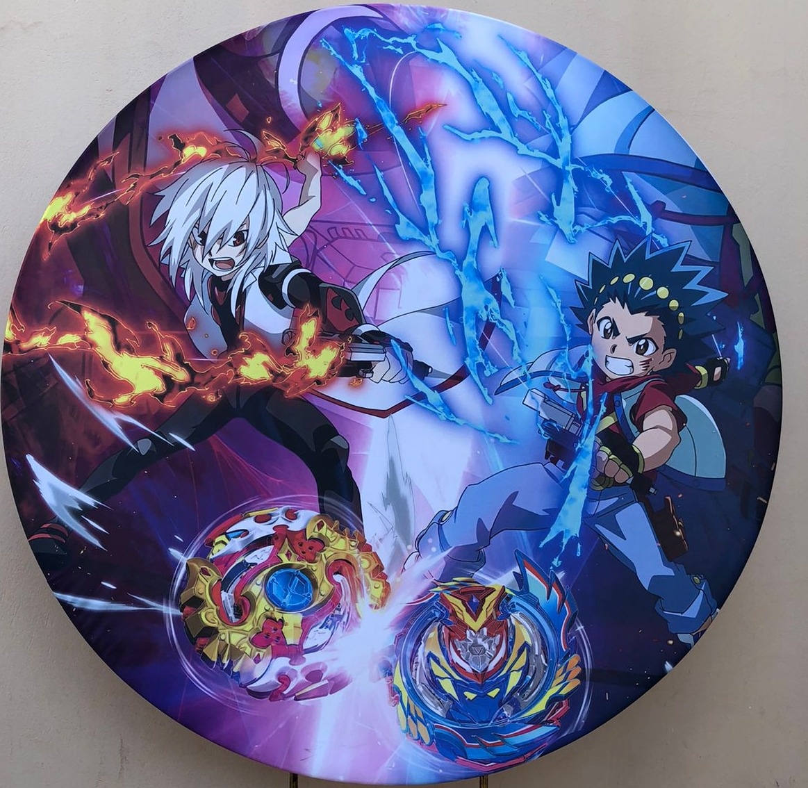 Bey Blade Painel Redondo 150Cm - FOCUSEVENTOSJATAI