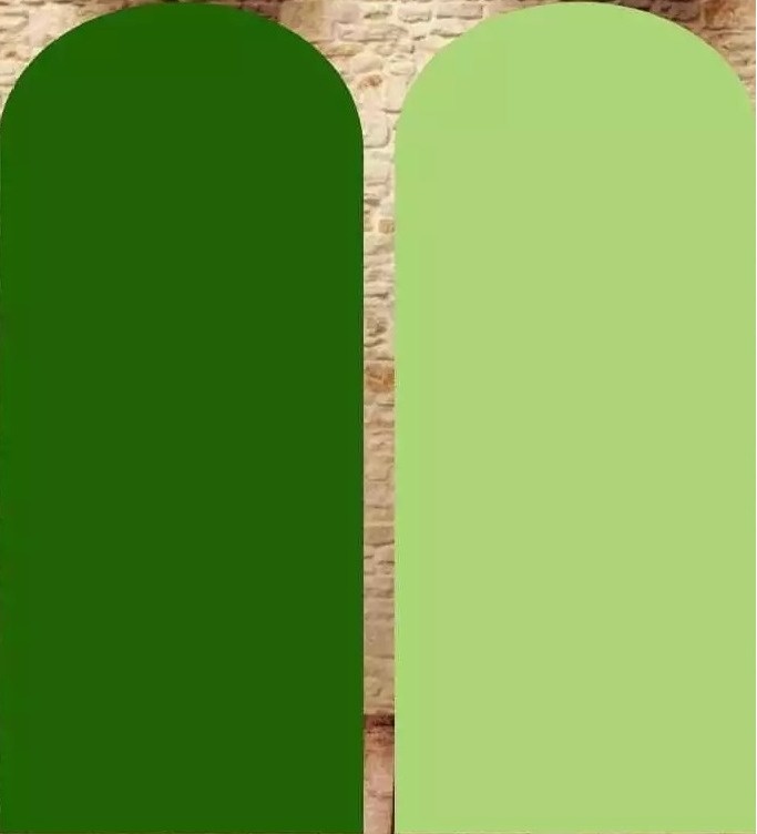 Verde Bandeira Fundo Verde Cidra Painel Romano 100X200Cm - FOCUSEVENTOSJATAI