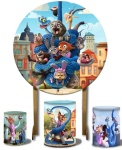 Zootopia 2 Painel Redondo 150Cm - imagem 2
