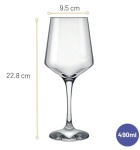 Taça Brunello Àgua Nadir 490Ml - imagem 2