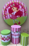 Moranguinho Verde E Rosa Cilidro Red Pmg - imagem 2
