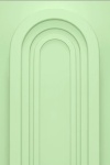 Verde Claro Fundo Portal Arcos Romano Verde Claro Painel Retangular 220X150Cm - imagem 2