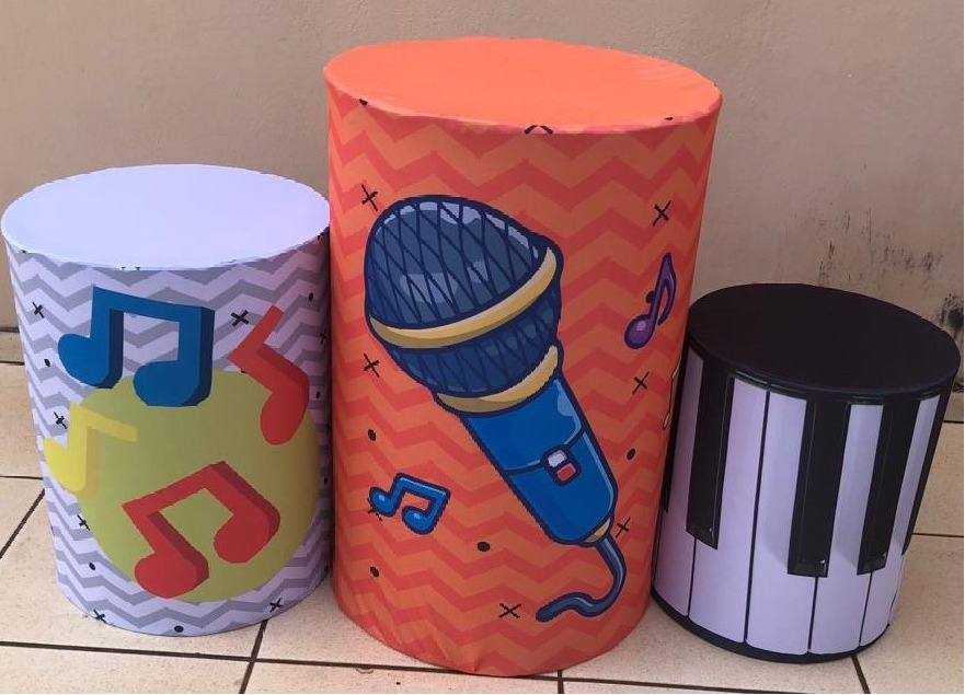 Musical Garoto Infantil Cilindro Red Pmg - FOCUSEVENTOSJATAI