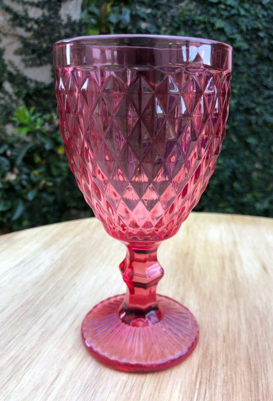 Taça Bico de Abacaxi Vermelha 325Ml - FOCUSEVENTOSJATAI