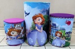 Sofia Princesa  3D Cilindro Redondo Pmg - imagem 1