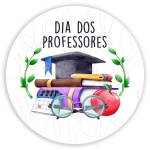 Professores Dia dos Prof Painel Redondo  150Cm - imagem 1