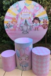 Circo Rosa Cilindro Redondo Pmg - imagem 2