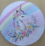Unicornio Floral Lilas Candy Cilindro Redondo Pmg - imagem 2