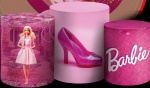 Barbie Sapatinho Rosa Pink Cilindro Redondo Pmg - imagem 1