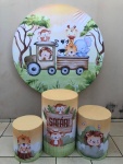 Safari Baby Africa Painel Redondo 150Cm - imagem 2