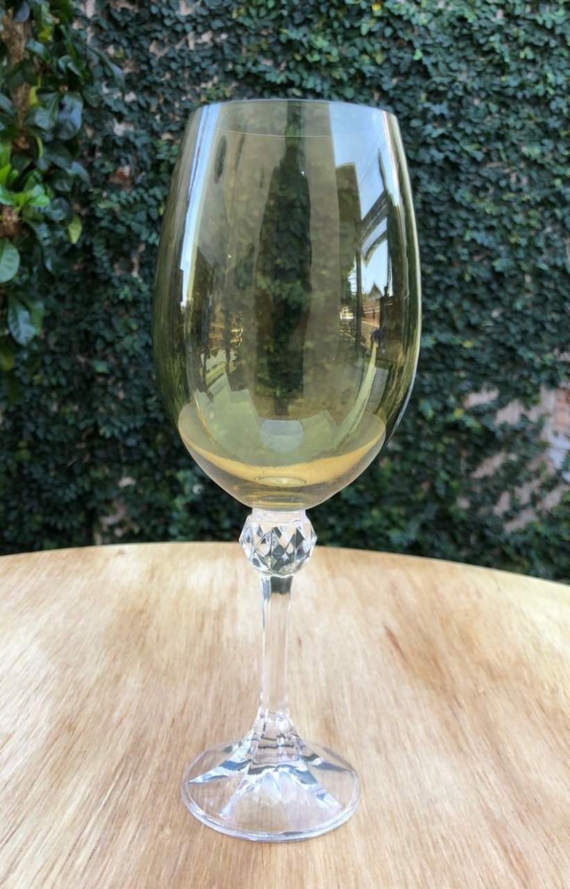 Taça Cristal Verde Bohemia 450Ml - FOCUSEVENTOSJATAI