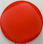 Laranja Forte Liso Painel Reodndo 150Cm - imagem 1