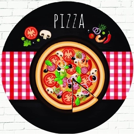 Pizza Xadrez Vermelho Painel Red150Cms - FOCUSEVENTOSJATAI