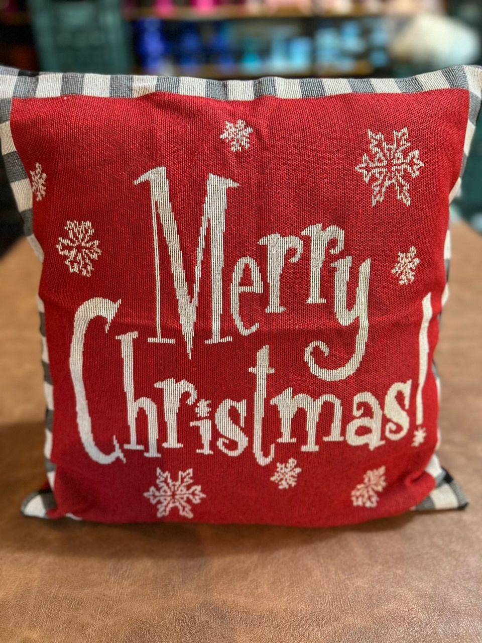 Almofada Natal Merry Christmas 40X40Cm - FOCUSEVENTOSJATAI