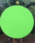 Neon Verde Painel Redondo 150Cm - imagem 1