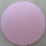 Salmão Candy Liso Painel Redondo 150Cm - imagem 1