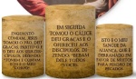 Religioso Santa Ceia Jesus E Discipulos Cilindro Redondo 150Cm - imagem 1