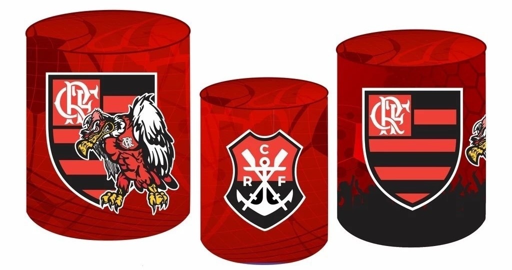 Futebol Flamengo Clube de Regatas Cilindro Redondo Pmg - FOCUSEVENTOSJATAI