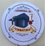 Formatura Cerimonia Painel Redondo 150Cm - imagem 1