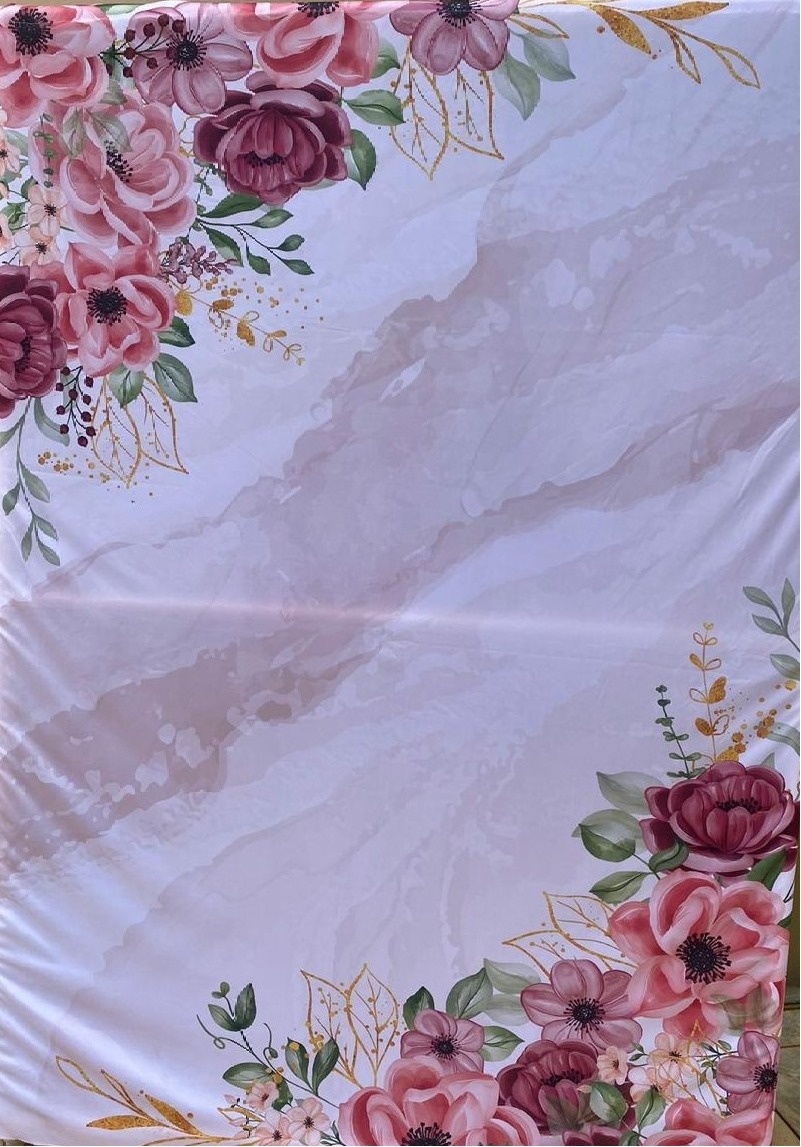 Cha das Mulheres Virtuosas Painel Retangular 220X150Cms - Fundo - FOCUSEVENTOSJATAI