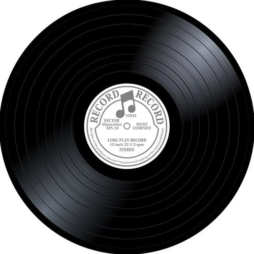 Balada Disco Vinil Record Painel Redondo150Cm - FOCUSEVENTOSJATAI