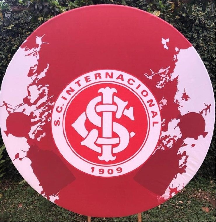 Futebol Internacional 01 Painel Redondo 150Cm - FOCUSEVENTOSJATAI