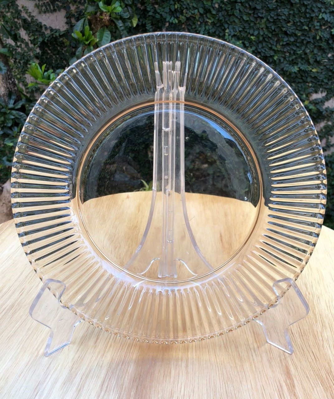Prato Raso Cristal Ambar Renaissance 26Cm - FOCUSEVENTOSJATAI