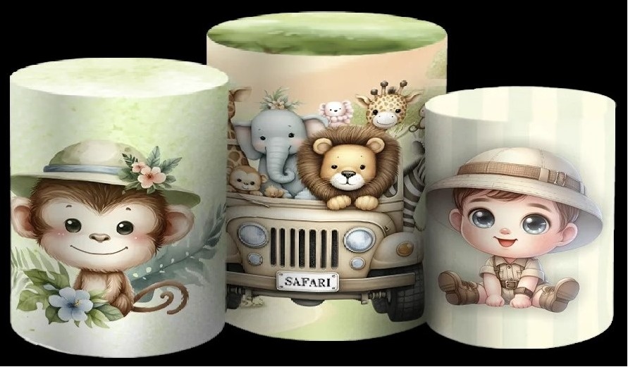 Safari Jeep 3D Cilindro Redondo Pmg - FOCUSEVENTOSJATAI